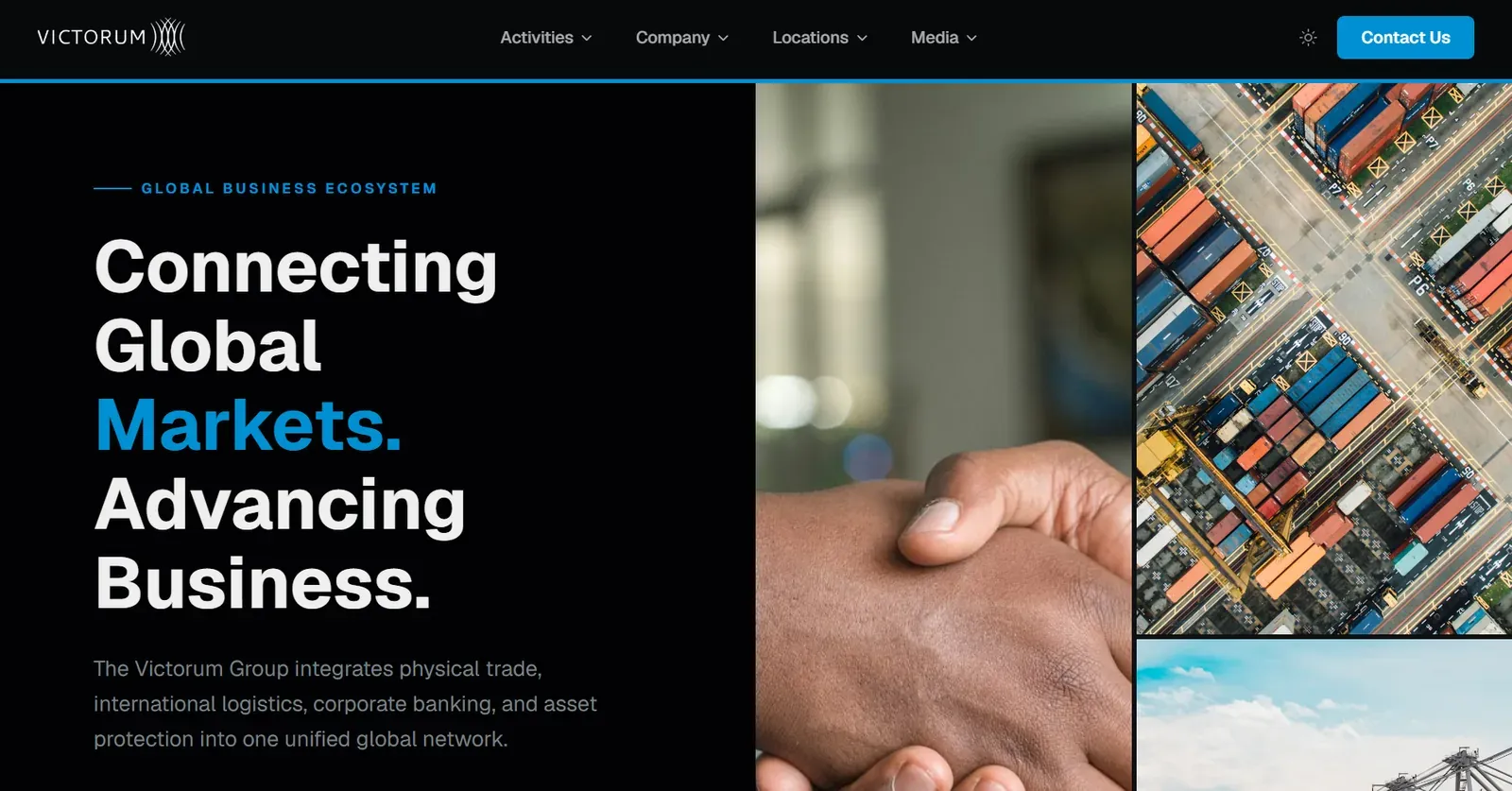 Victorum Group website