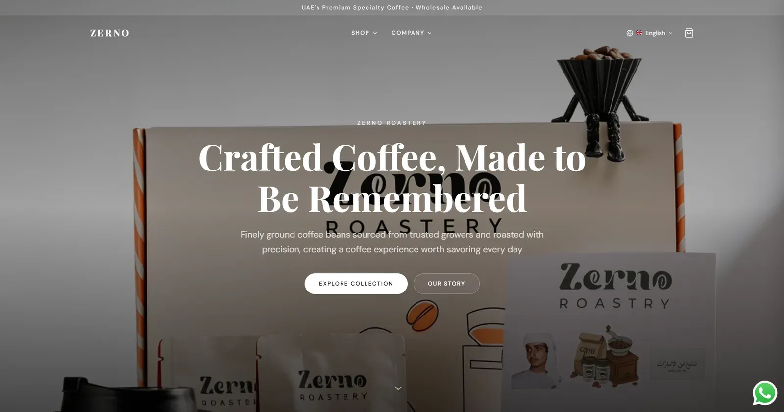 Zerno website